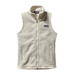 Patagonia knit fleece cream off white womens vest XS